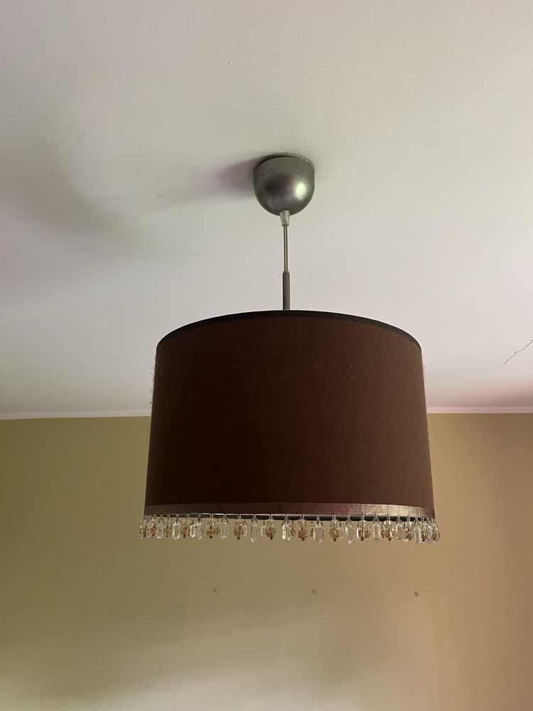 Klosz/oprawa oświetlenia materiałowa