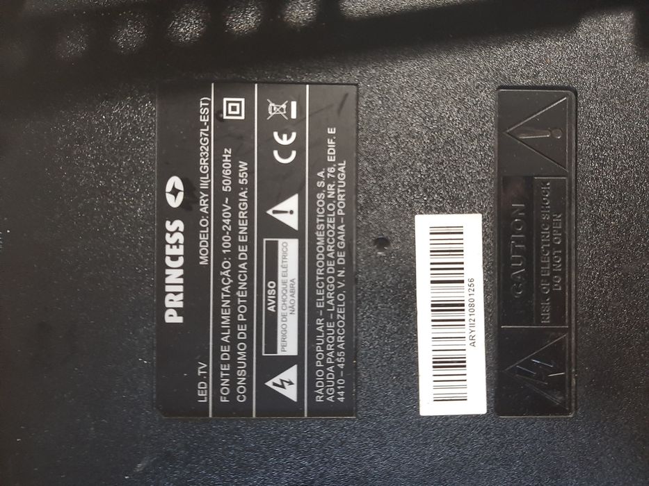 TV Princess 32 para peças