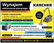 WYNAJEM Odkurzacz Piorący Karcher Puzzi 10/1 + Osuszacz + Ozonator