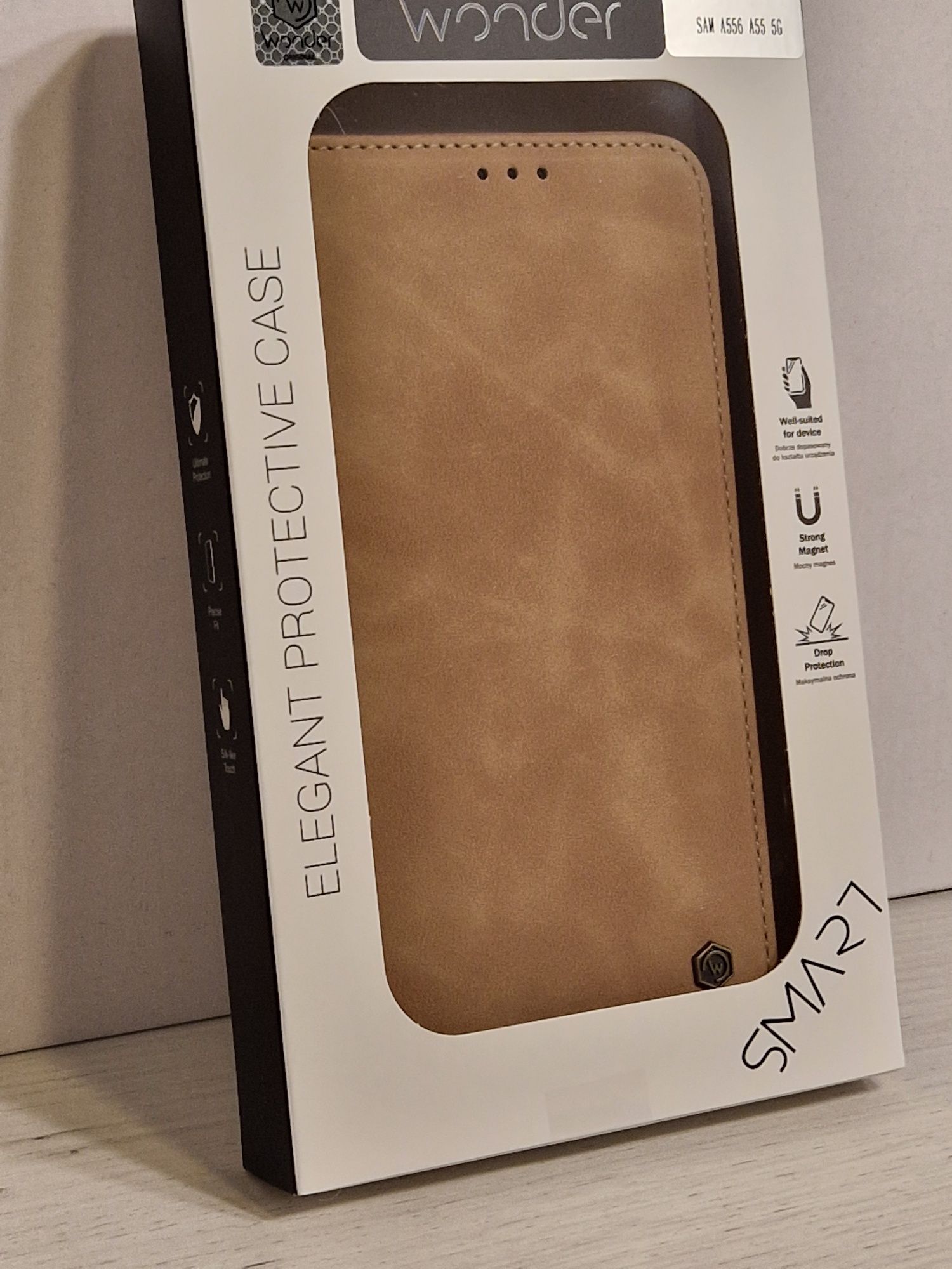 Kabura Wonder Smart do Samsung Galaxy A55 5G cappuccino