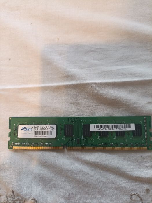 Memória ASint ASint DDRIII 2GB-1333 DDR3 4GB (2x2GB) 1333mhz RAM SLZ31
