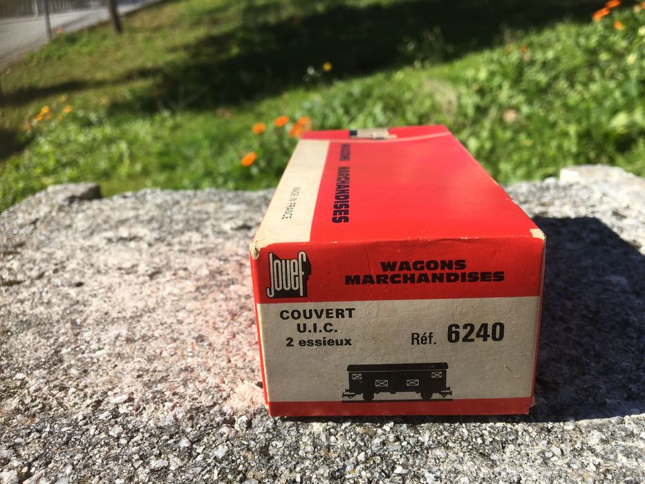 Carruagem de mercadoria JOUEF, nova em caixa - Ferromodelismo HO