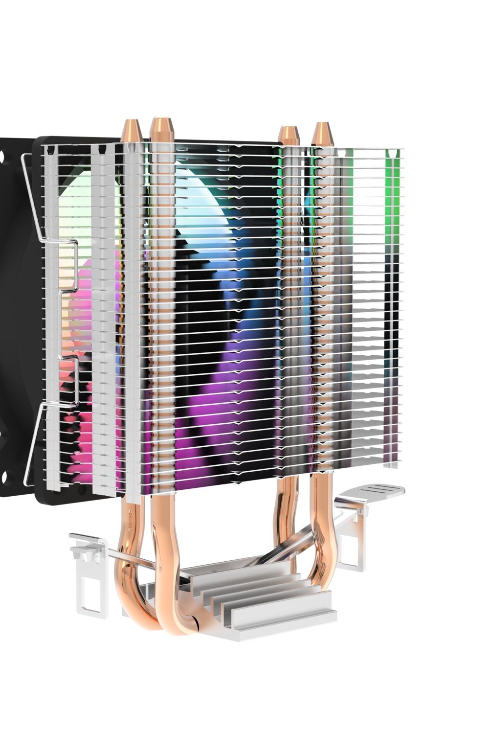 Кулер башня процессора TEUCER A200 RGB (Intel, AMD)