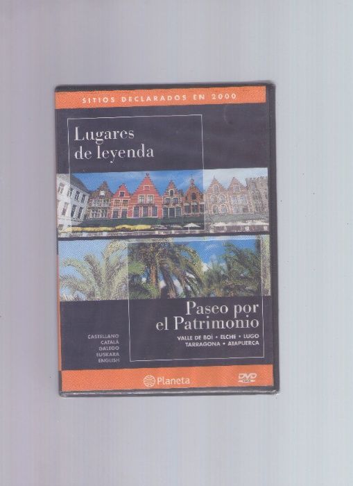 dvds em espanhol de lugares de lendas