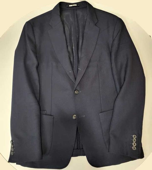 Ciemnogranatowa sportowa marynarka Zara roz. 52