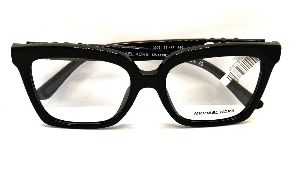 Okulary korekcyjne Michael Kors MK 4119U NASSAU Czarne Damskie