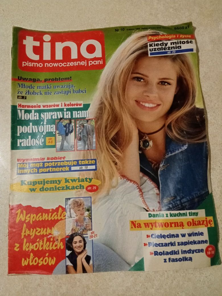 Czasopismo Tina 1994 r.