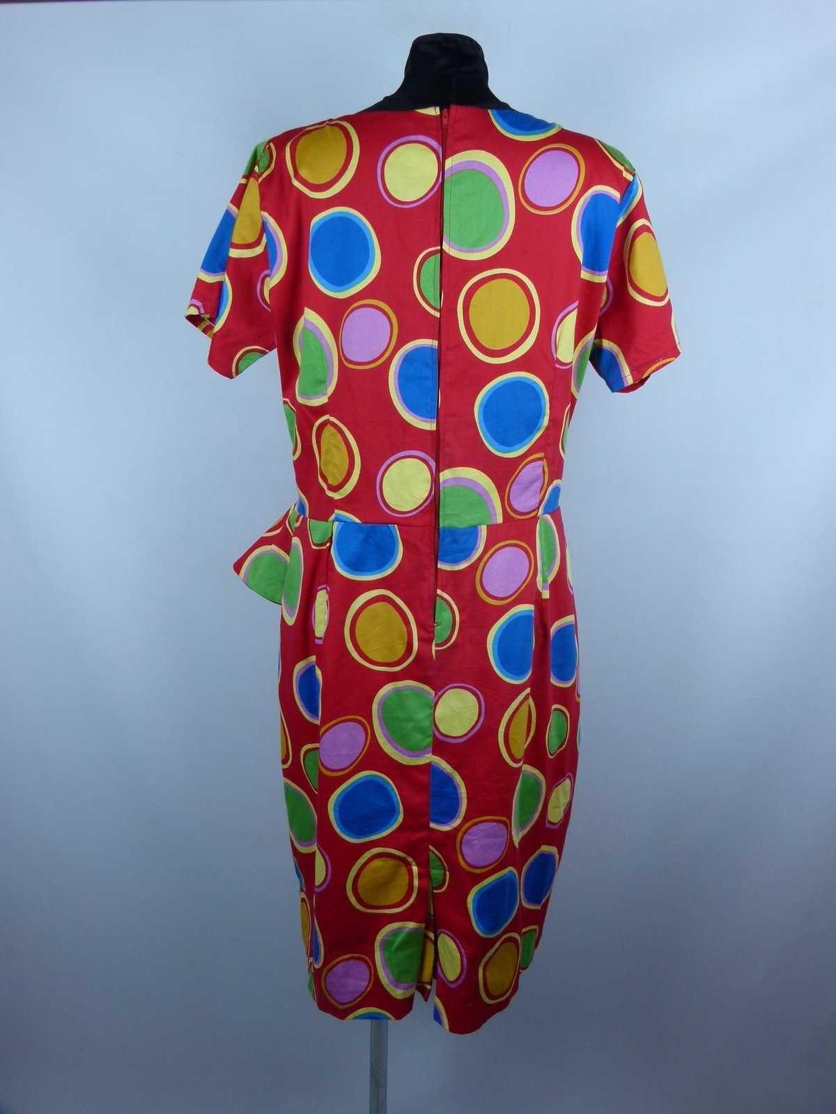sukienka do kolan Africa Design bawełna / L