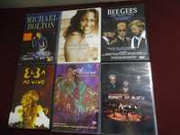 Lote de DVDs Musicais-5 euros cada DVD