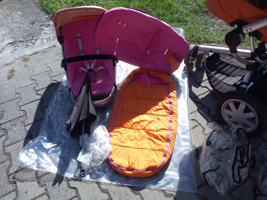 Wózek mega zestaw dziecięcy quinny buz