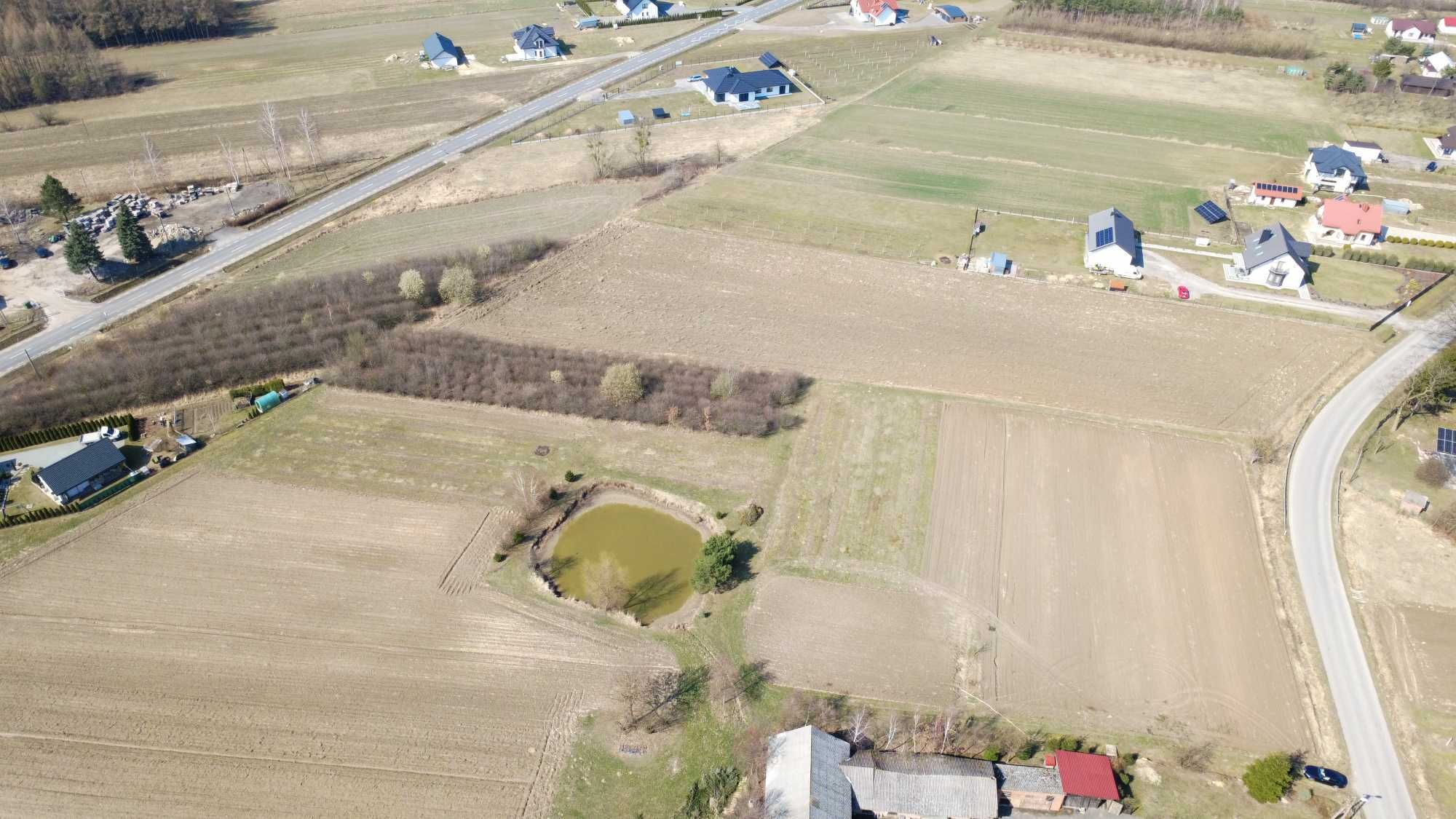 Piękna działka Brzozówka Kol. gm Szastarka