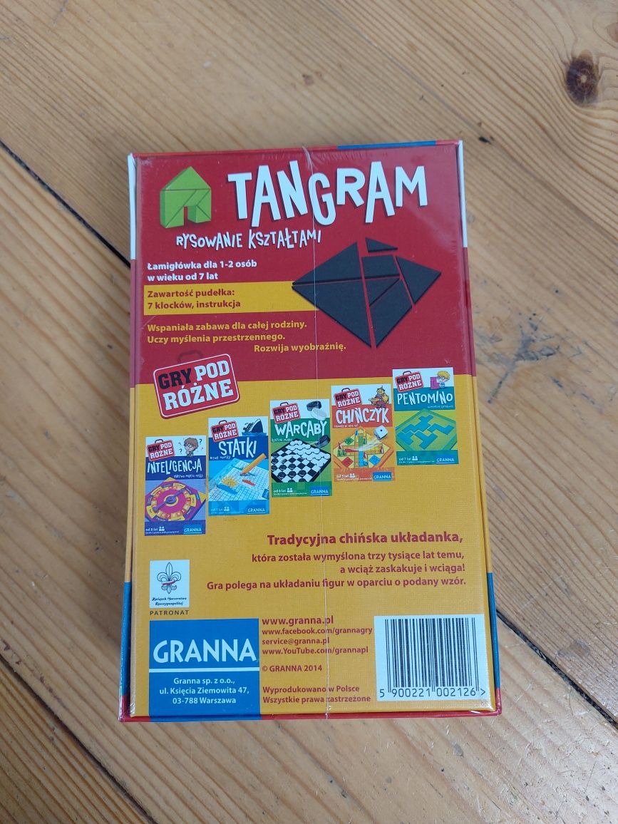 Tangram gra planszowa