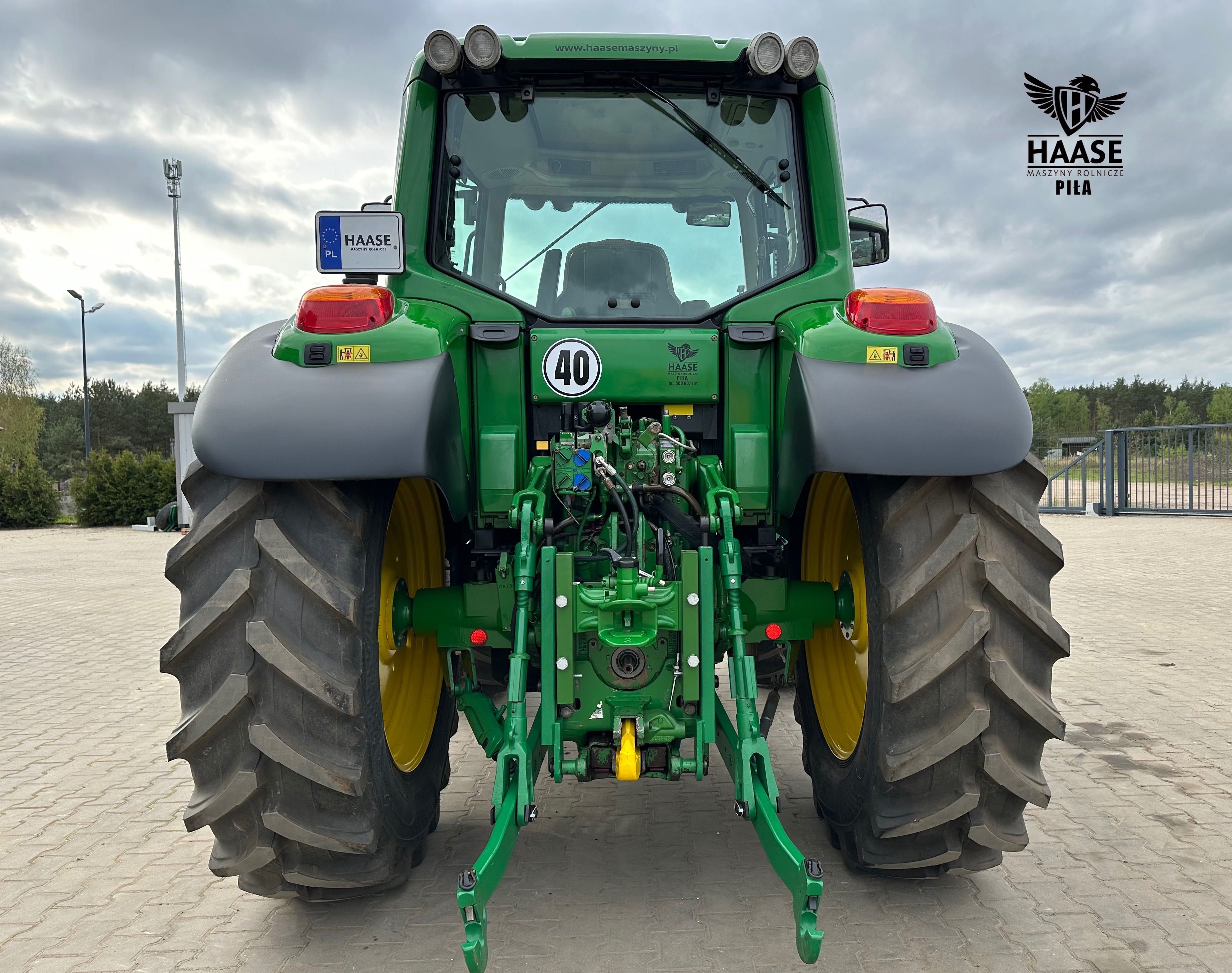 John Deere 6330 Premium 2011r. Manual Tur Nowe Opony Zaczepy