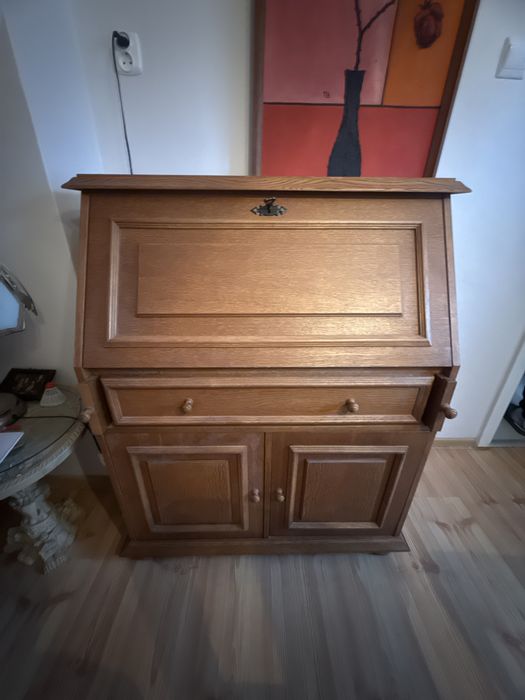 Sekretarzyk biurko dąb