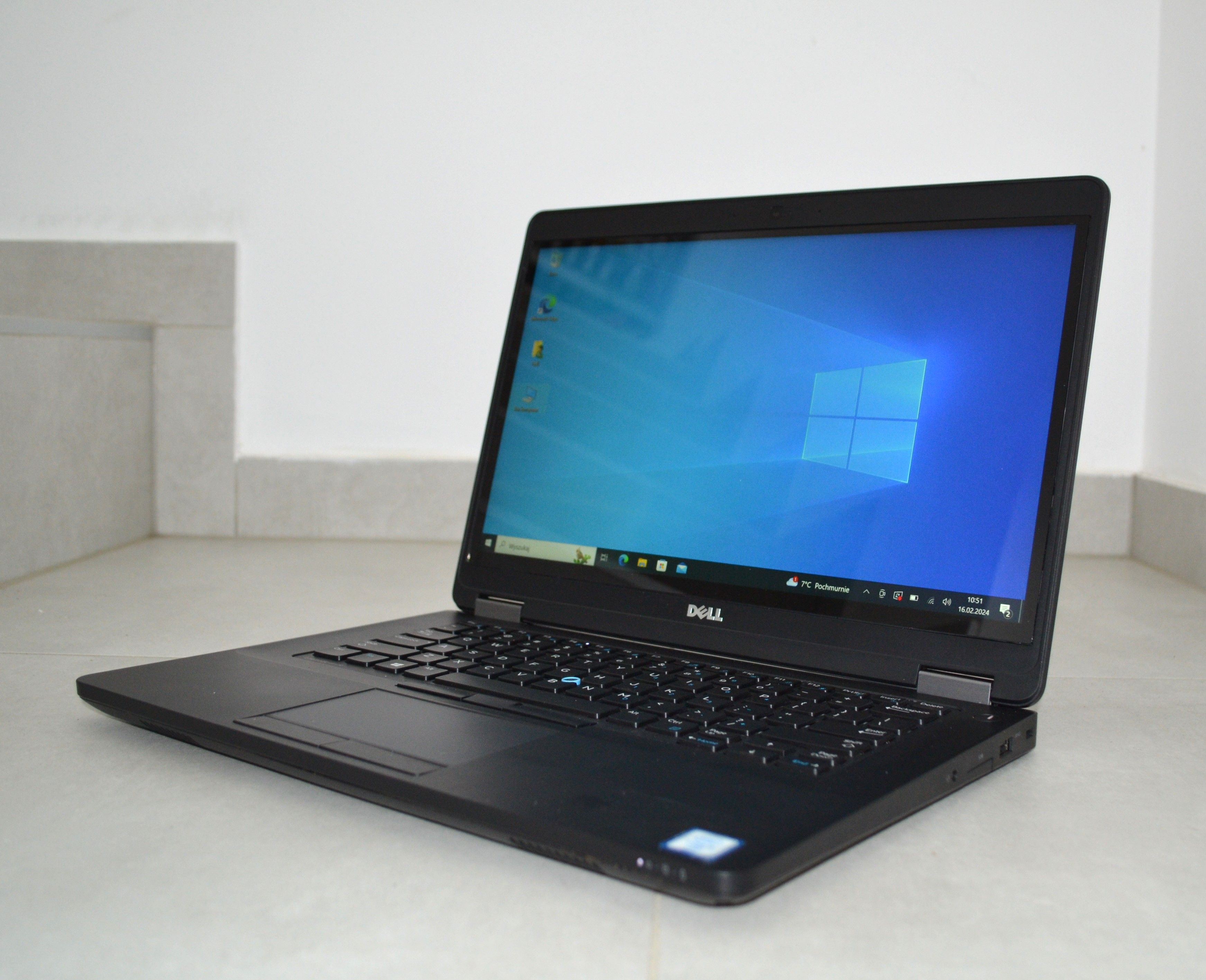 Dotykowy Biznesowy Laptop Dell E5470 I5-6300U 8GB 256SSD FullHD