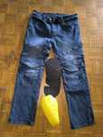 Spodnie motocyklowe jeansowe