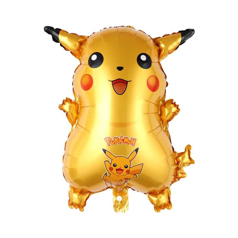 Balony foliowe Pokemon Pikachu zestaw 5 szt. urodziny dekoracja
