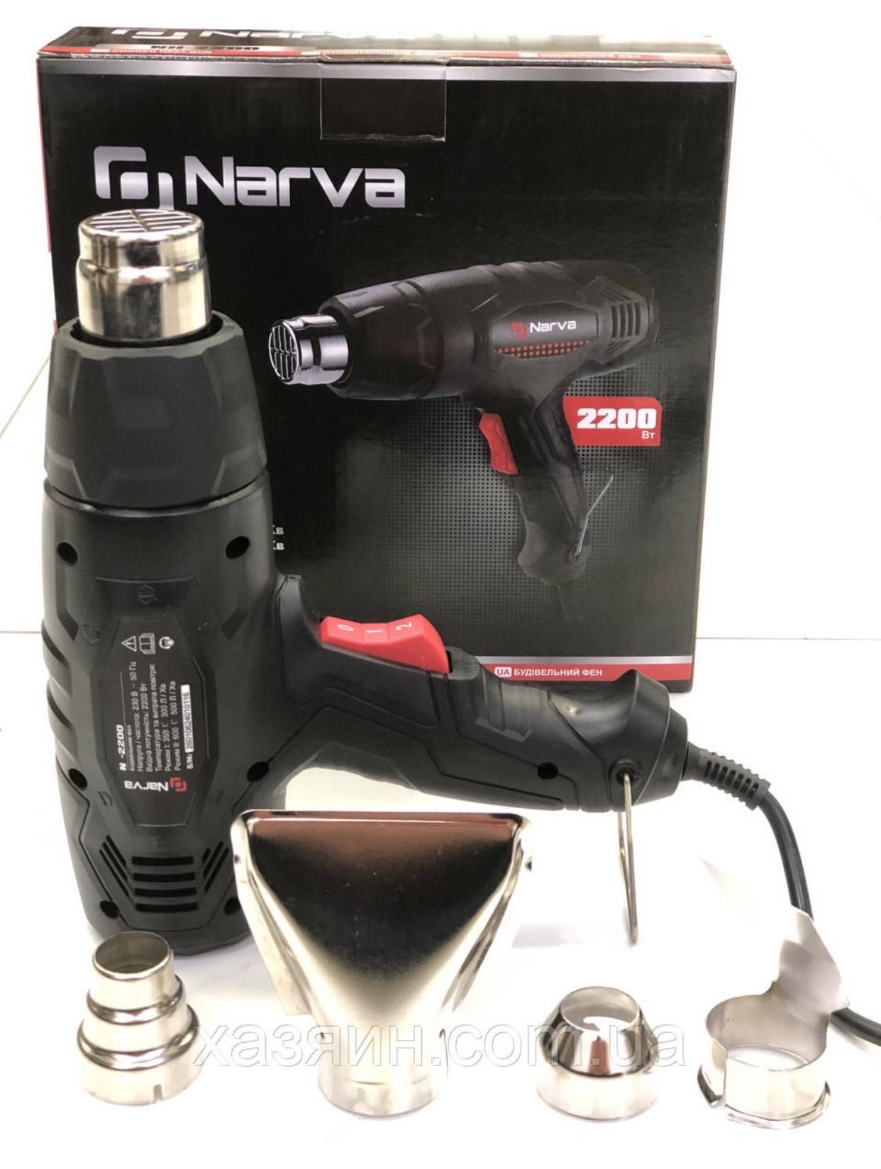 Фен строительный промышленный NARVA NH-2200