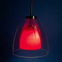 Niesamowita lampa wisząca Halo Design. Piękne refleksy swiatla