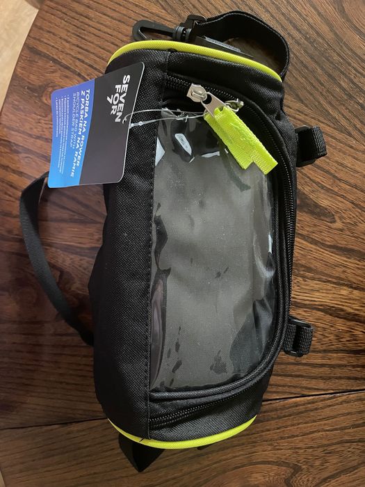 Torba na rower z paskiem na ramię