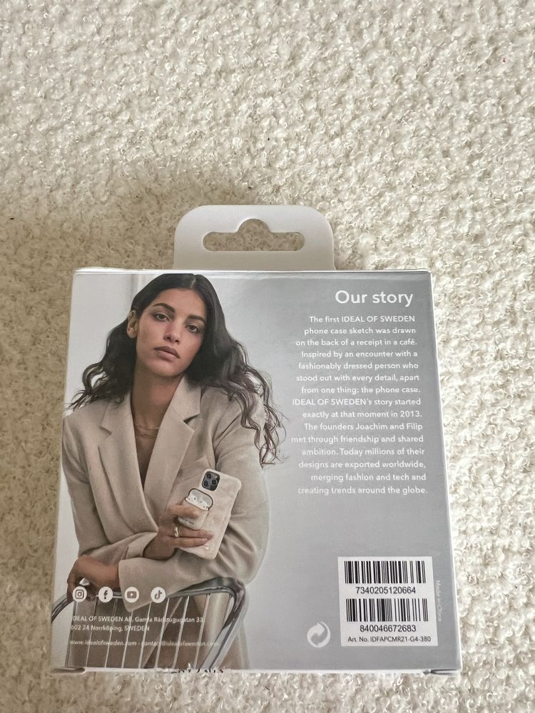 Etui na słuchawki air pods ideal of sweden