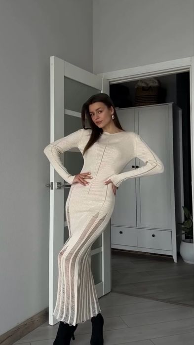 Сукня молочна | літня | пляжна сукня | плаття