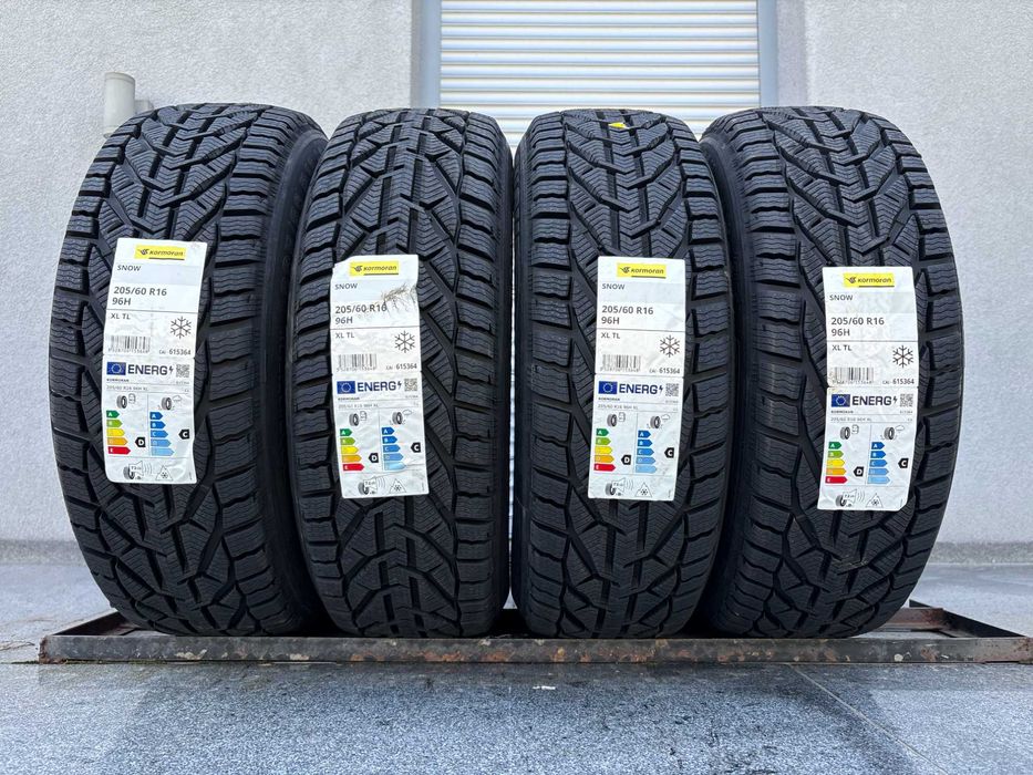 4szt zimowe 205/60R16 Kormoran SNOW 96H XL prod. 2025r 5lat gwarancji