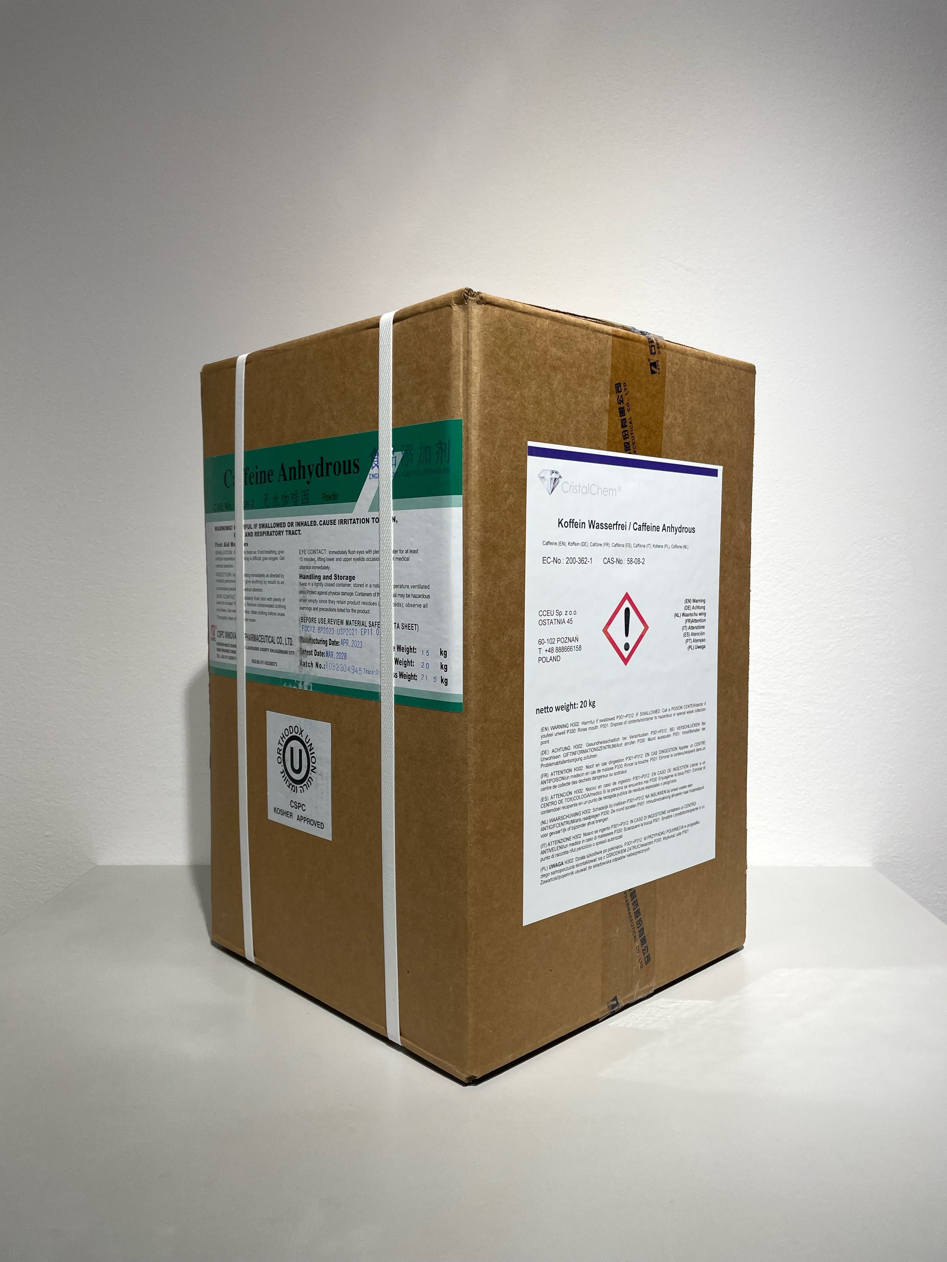 Kofeina Bezwodna # CSPC 20KG # Dostawa z 2025r # Od CC®