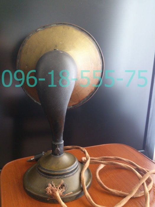 Абонентский громкоговоритель РМ 3, 1928 год, завод Кулакова, работает.