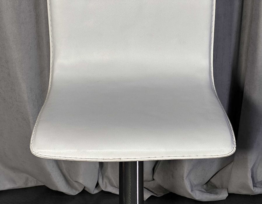 Білий барний шкіряний стілець/барні крісла/барні стільці/шкіряні меблі