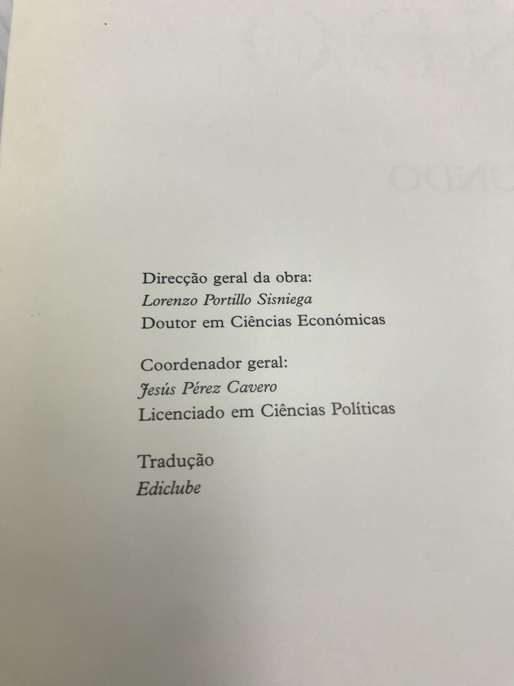 Descubra o Mundo Europa Ásia África Oceania portugal Espanha América 10 vol encadernação dura