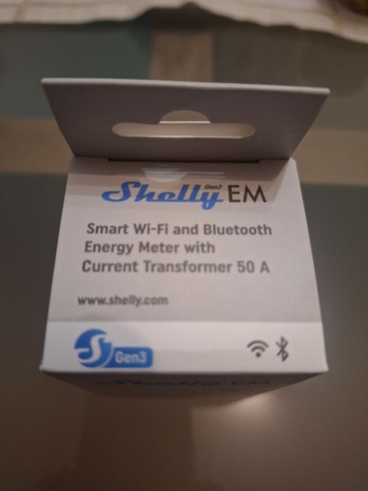 Shelly EM gen3 + pinça 50A