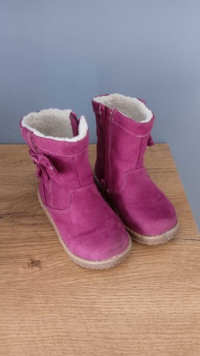 Zimowe buty dla dziewczynki