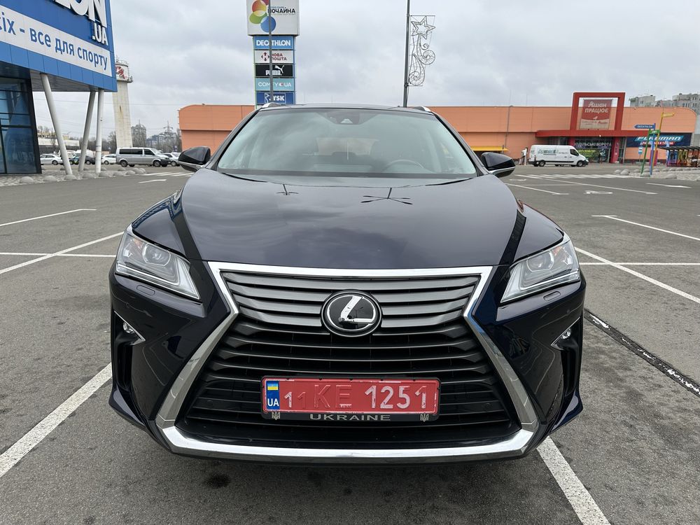 Lexus RX350L Dark Blue