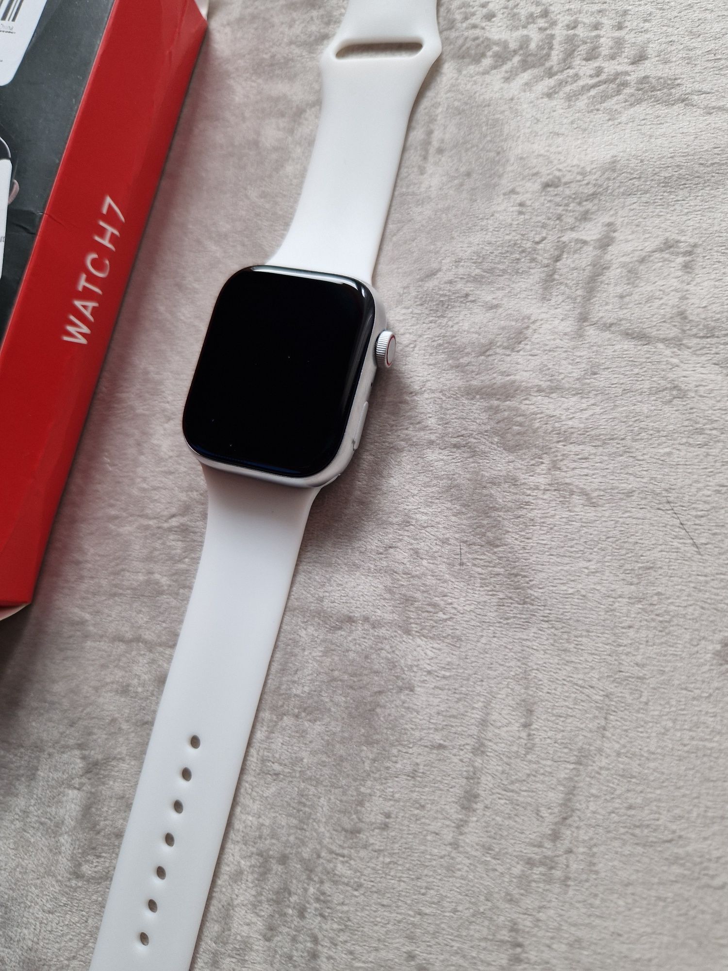 Watch 7 biały komplet