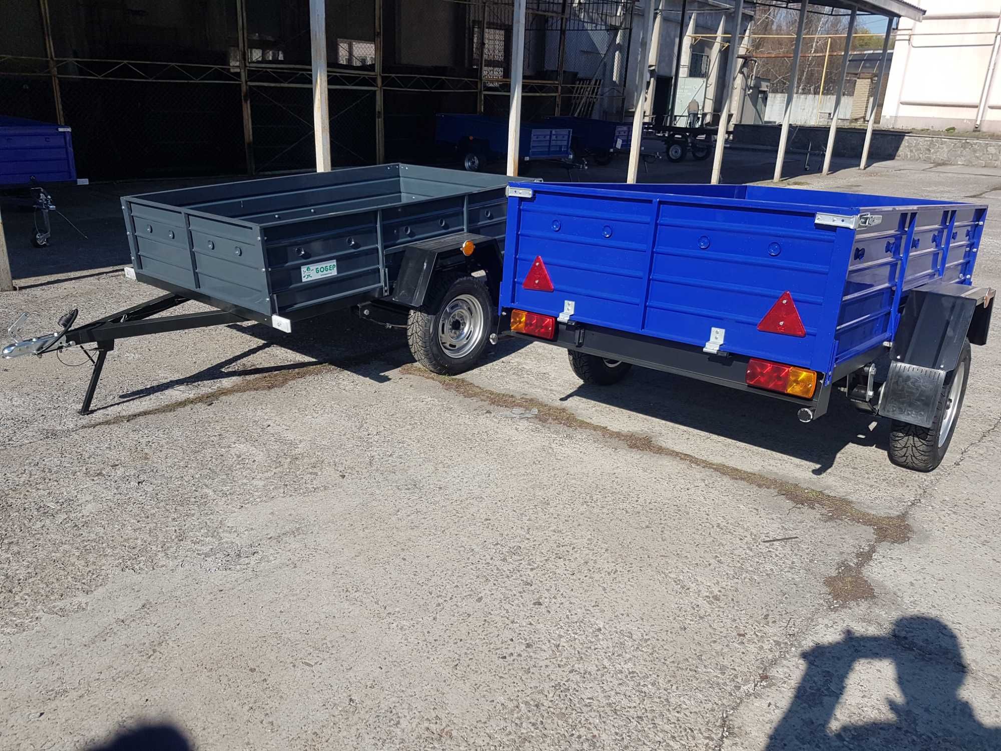 Новый усиленный прицеп легковой  от завода. Причіп