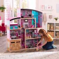 Domek dla lalek Luksusowa drewniana willa  Shimmer  Kid Tanio OKAZJA