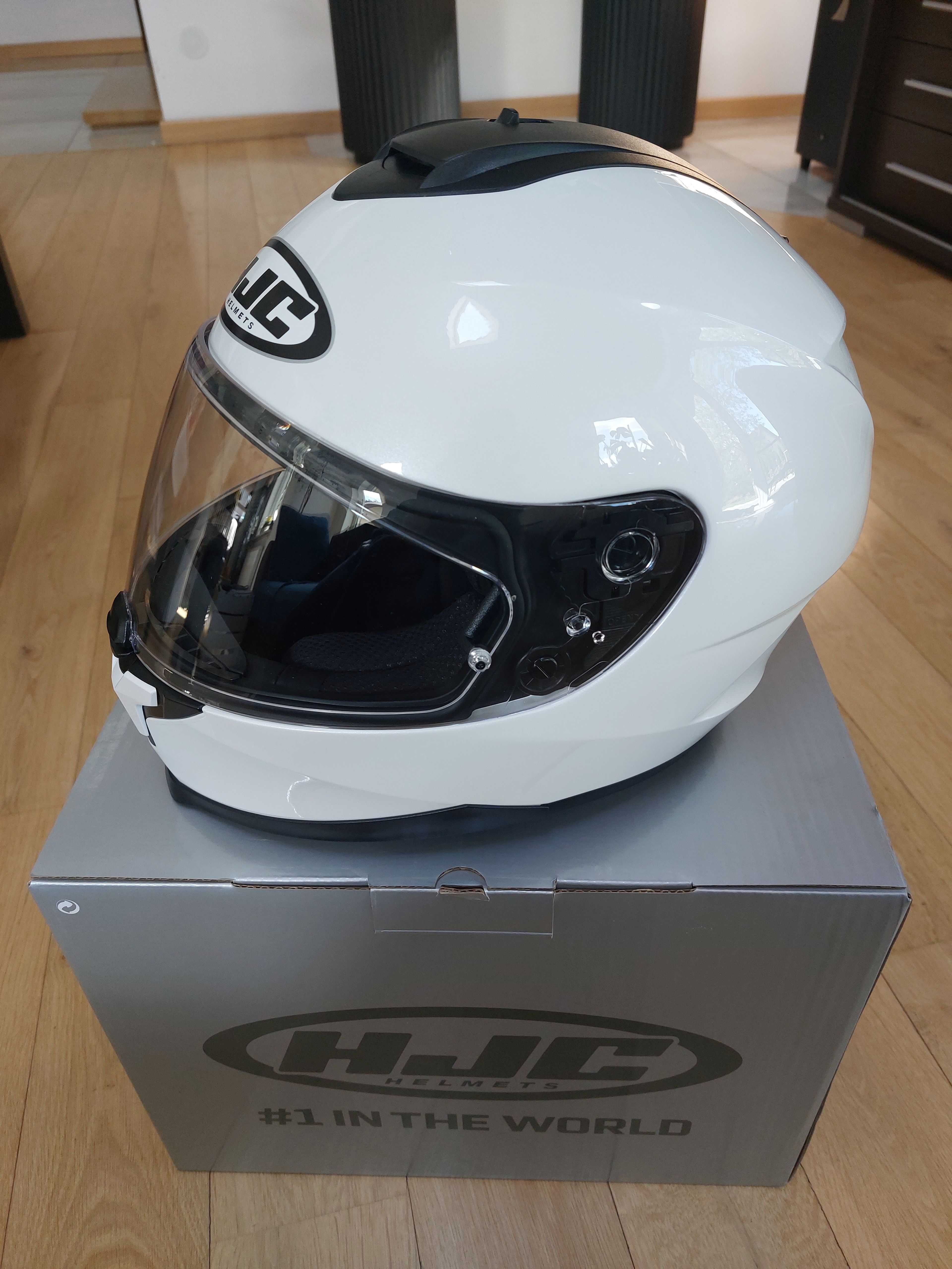 Kask motocyklowy HJC C70 biały rozmiar M