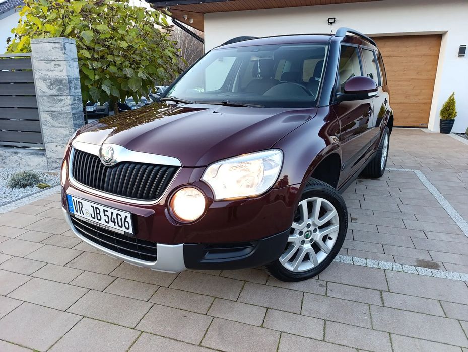 Skoda Yeti Śliczna*1.2TSI 105KM*Climatron*PDC*GrzaneF*Hak*Import Niemcy*Polecam!!