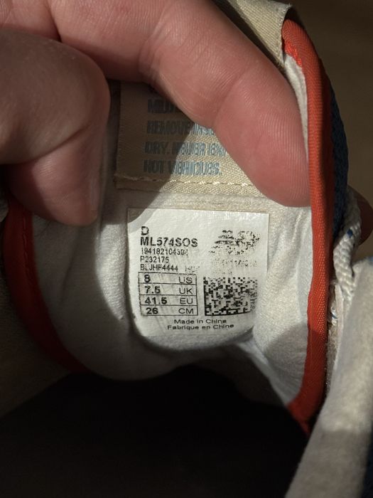 New Balance 574 / 41.5 EUR