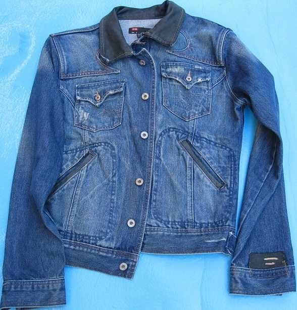 SKÓRA kurtka KATANA bluza DIESEL koszula M/L levis LEE