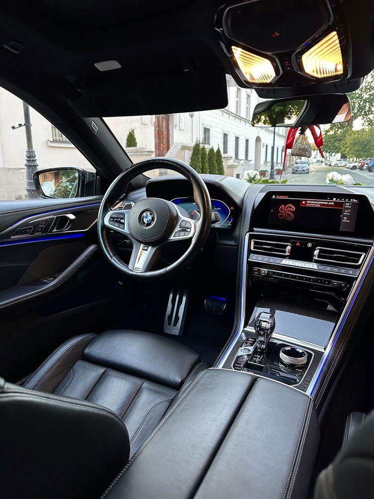 Auto do ślubu BMW M850i wraz z kierowcą