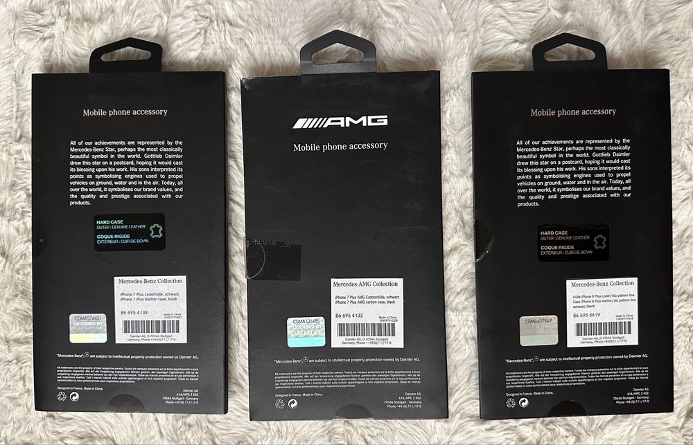 3 Etui Mercedes iPhone 7 plus