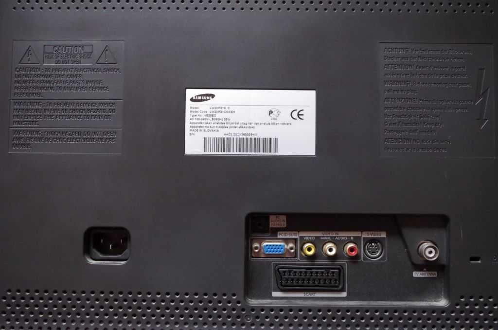 Telewizor z funkcją monitora LCD Samsung
LW20M21C Retrogaming