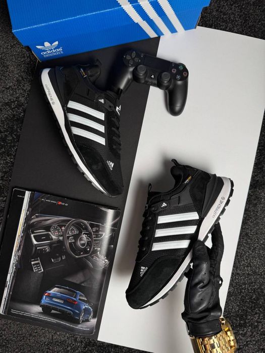 Чоловічі кросівки адідас Adidas ZX 700 HD GTX Black White [41-45]