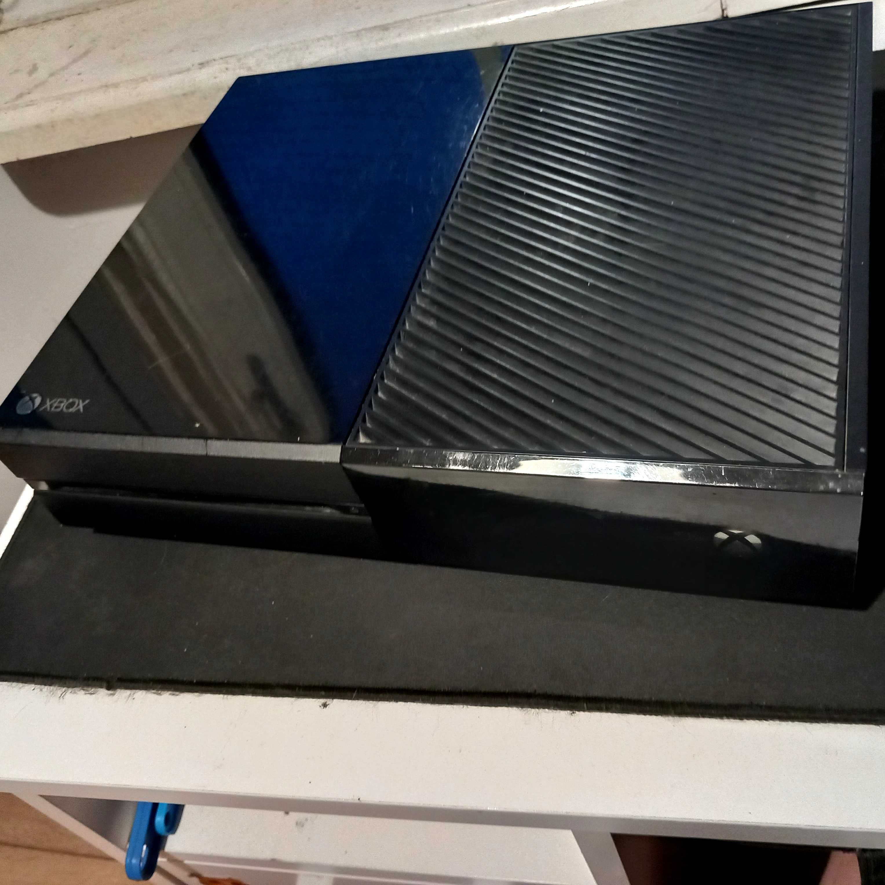 Xbox One 1TB + Kinect + 12 gier + pad + komplet kabli