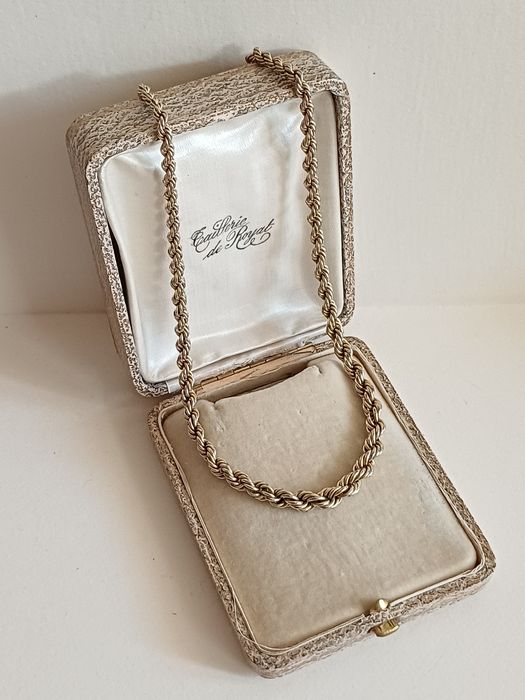 Amerikaner AD vintage łańcuszek naszyjnik kolia