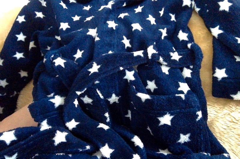 Szlafrok polarowy Name It na 5 - 6 lat 116 cm.