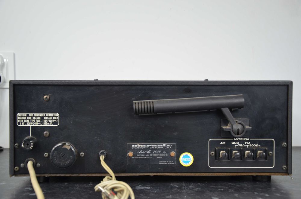 Tuner radiowy analogowy Marantz MODEL 2050 srebrny okazja Japan