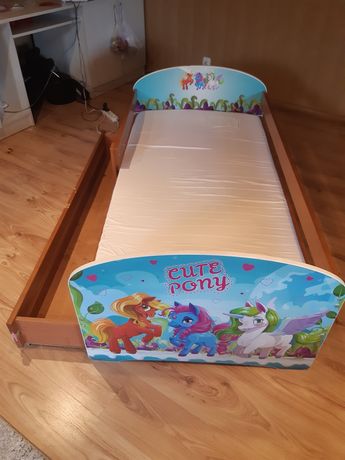 Łóżko dla dziecka z szuflada 160x80
